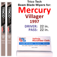 thumbnail image 1 of 1997 Mercury Villager Beam Blade Wipers (Set of 2), 1 of 3