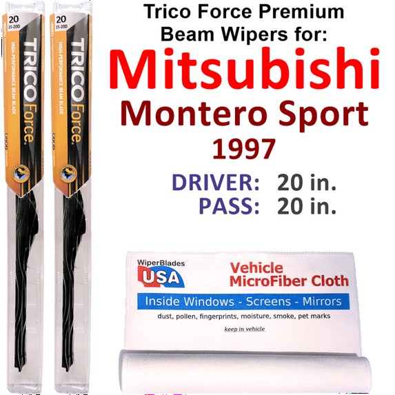 1997 Mitsubishi Montero Sport Performance Beam Wipers (Set of 2)