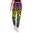 1997 Neon Baggy Pants Leopard Print Classic Big Size Sweatpants Spring