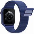 thumbnail image 1 of 1997 Nylon Loop Sport Band Compatible with Apple Watch Bands for Women Men , iWatch Wrist Straps for Ultra 2, SE, Series 10 9 8 7, Breathable, Soft Band Ideal for Outdoor, 1 of 1