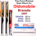 thumbnail image 1 of 1997 Oldsmobile Bravada Performance Beam Wipers (Set of 3) w/Rear Wiper, 1 of 3