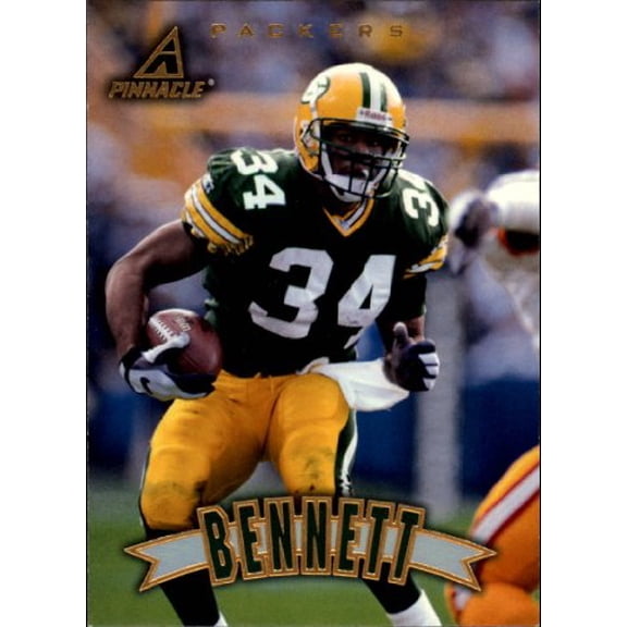 1997 Pinnacle #92 Edgar Bennett NFL Football Trading Card
