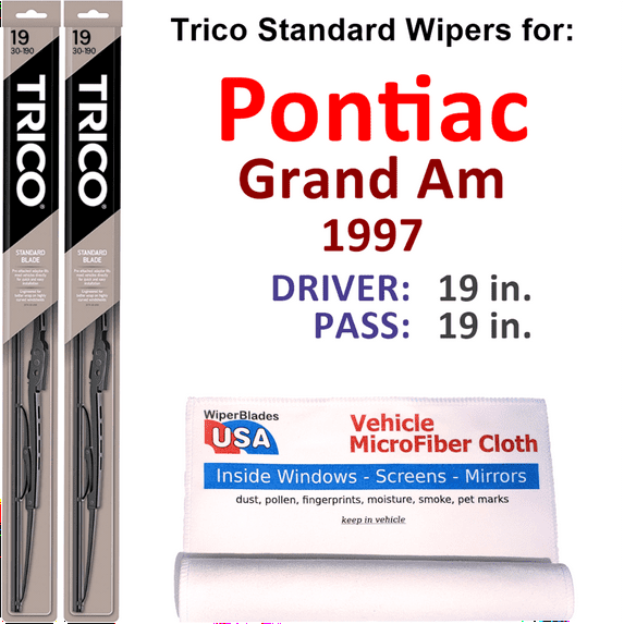 1997 Pontiac Grand Am Wiper Blades (Set of 2)