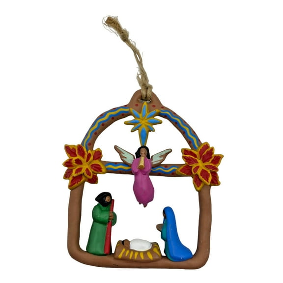 1997 Praise Him (Nativity) Hallmark Keepsake Christmas Tree Ornament - QX6542