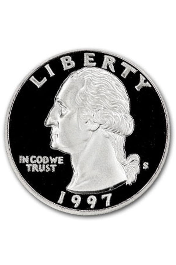 1997-S Washington Quarter Gem Proof