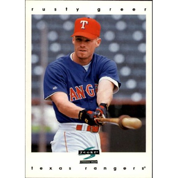 1997 Score #43 Rusty Greer MLB Baseball Trading Card