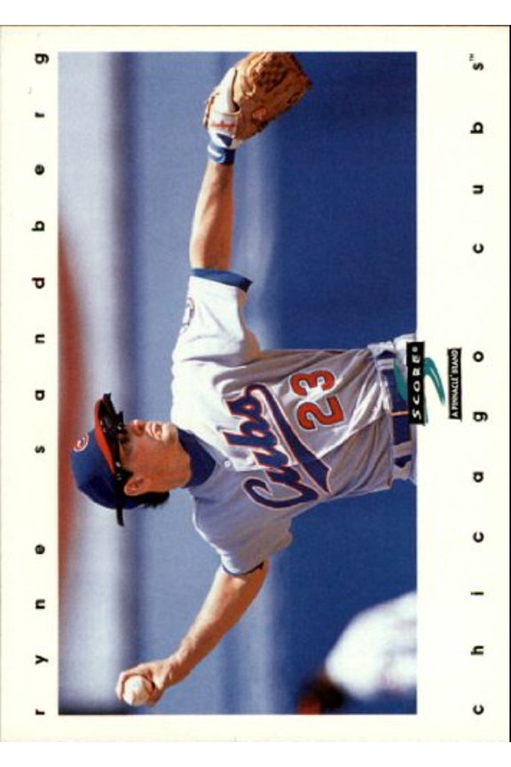 1997 Score #94 Ryne Sandberg Chicago Cubs MLB Baseball Base Trading Card