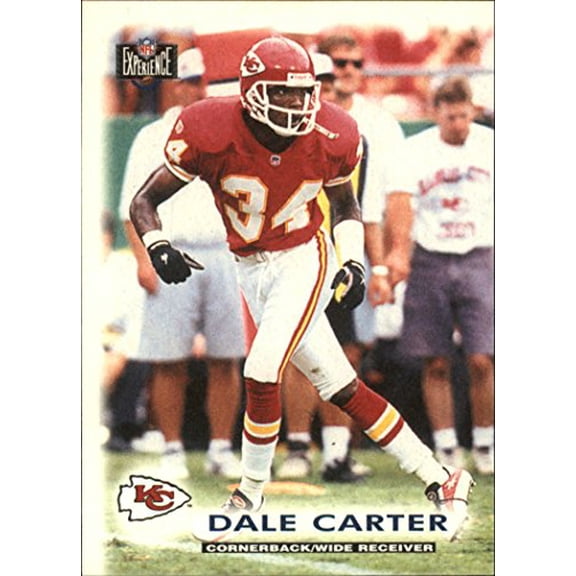1997 Score Board NFL Experience #67 Dale Carter NFL Football Trading Card