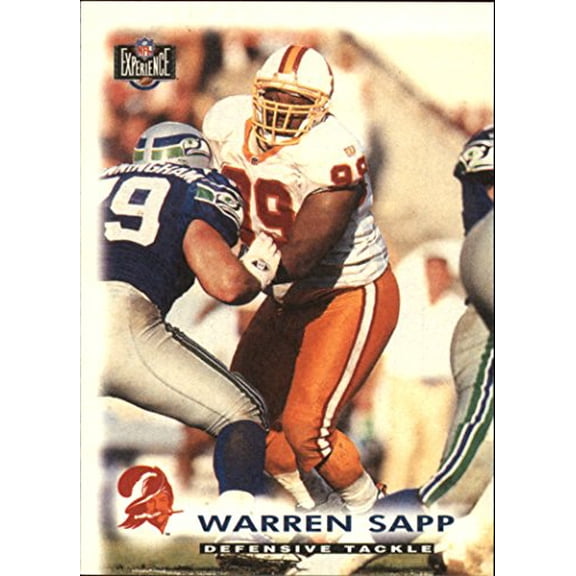 1997 Score Board NFL Experience #70 Warren Sapp NFL Football Trading Card
