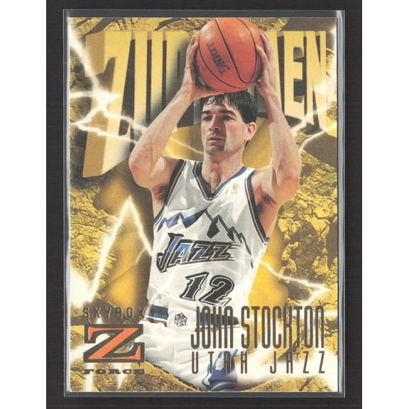 1997 SkyBox Z-Force John Stockton #196