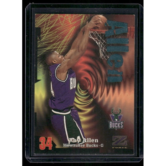 1997 SkyBox Z-Force Ray Allen #86