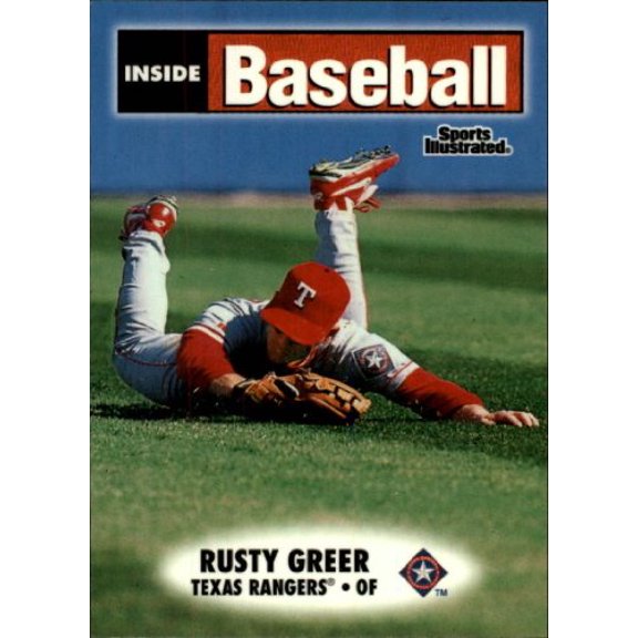 1997 Sports Illustrated #43 Rusty Greer IB MLB Baseball Trading Card