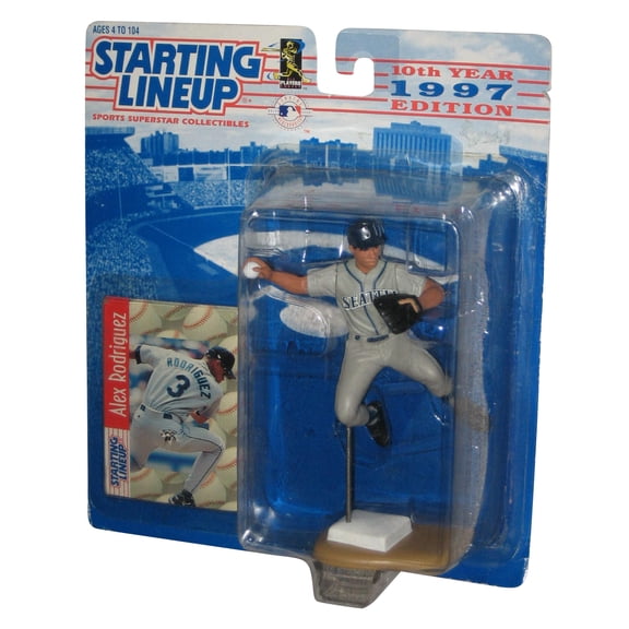 1997 Starting Lineup Alex Rodriguez Baseball Action Figure Seattle Mariners