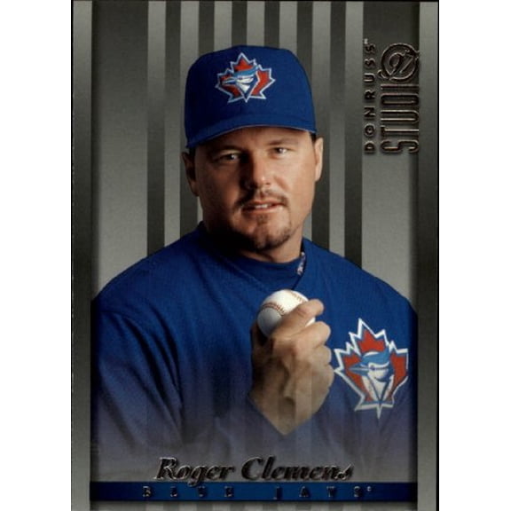 1997 Studio #17 Roger Clemens MLB Baseball Trading Card