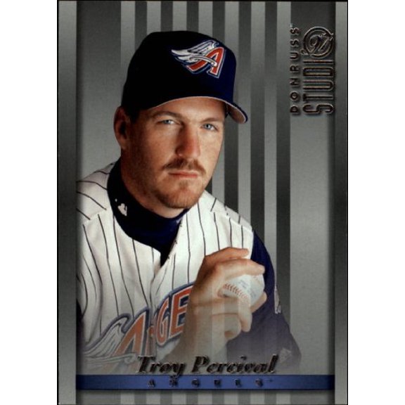 1997 Studio #7 Troy Percival MLB Baseball Trading Card
