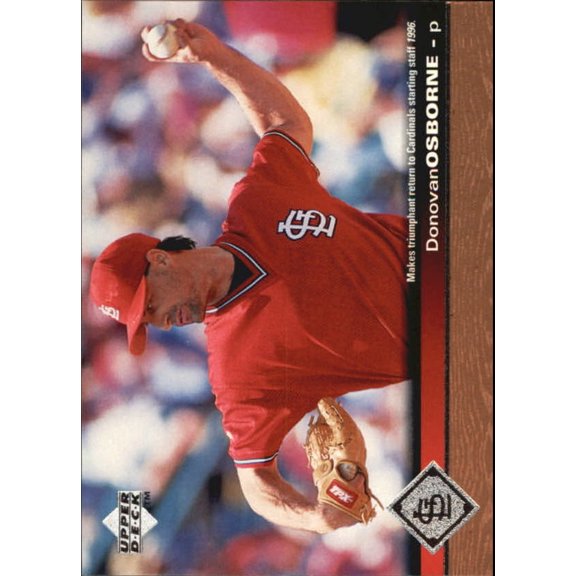 1997 Upper Deck #487 Donovan Osborne MLB Baseball Trading Card