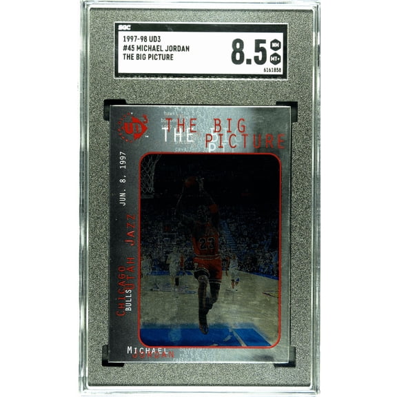 1997 Upper Deck UD3 Michael Jordan #45 The Big Picture SGC 8.5