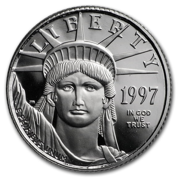 1997-W 1/10 oz Proof American Platinum Eagle (Capsule Only)