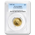 thumbnail image 1 of 1997-W Gold $5 Commem Jackie Robinson MS-69 PCGS, 1 of 3