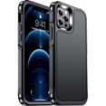 thumbnail image 1 of 1997 iPhone 12 Pro Max Case, Military Grade Drop Protection | Heavy Duty Protection | Non-Slip Design | Black | For 6.7 inch iPhone 12 Pro Max, 1 of 1
