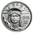 thumbnail image 1 of 1998 1/10 oz American Platinum Eagle BU, 1 of 2