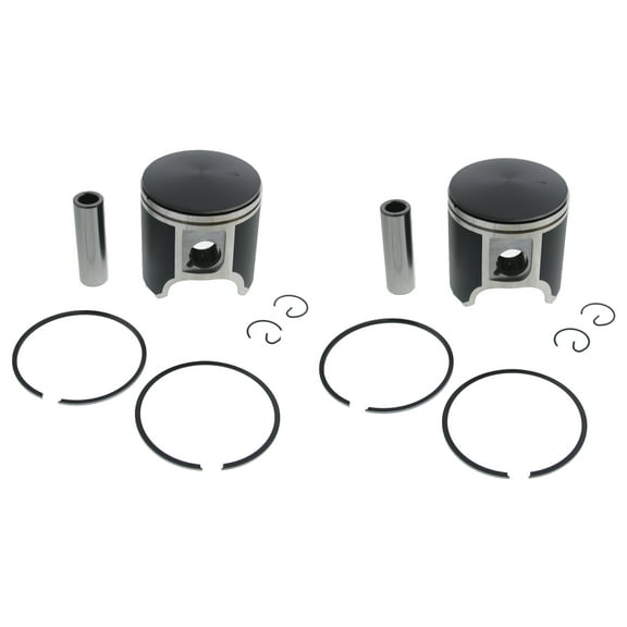 1998 1999 Ski-Doo Formula Z 670 Piston Kit x2 Teflon Coated Race-Driven