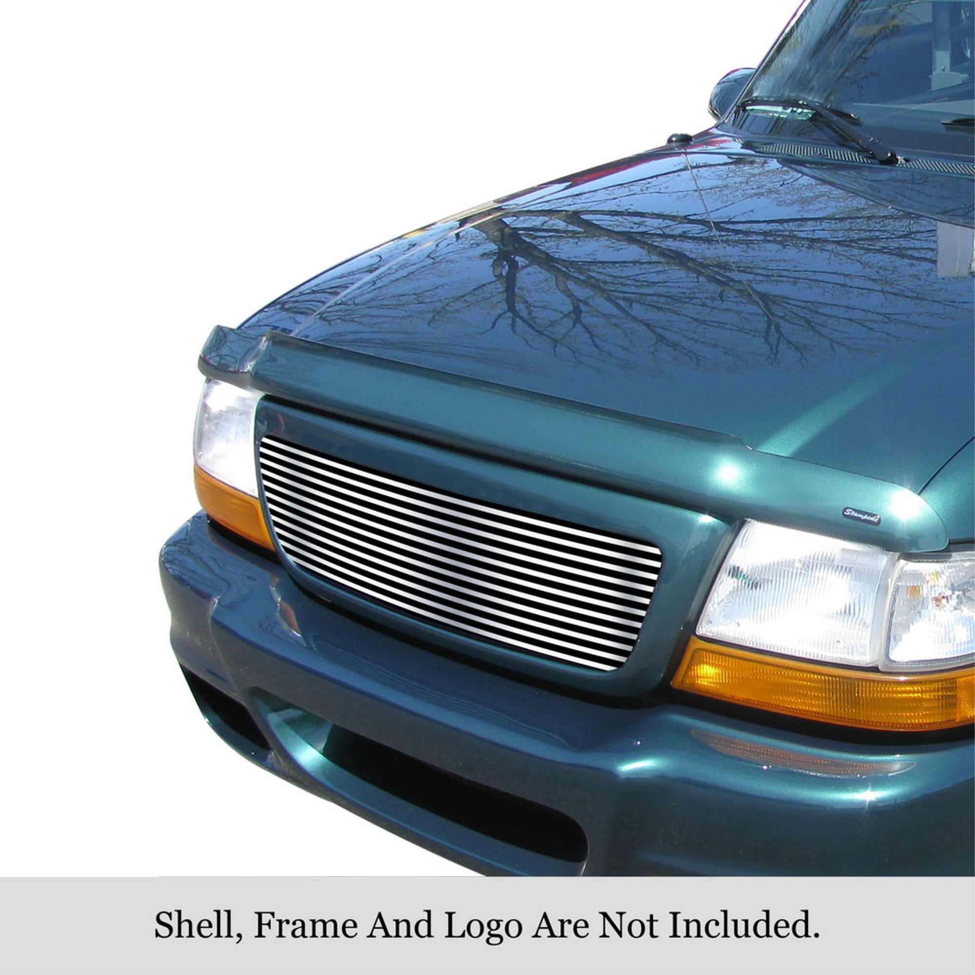 APS 1998-2000 Ford Ranger Stainless Steel Billet Grille 8x6 horizontal ...