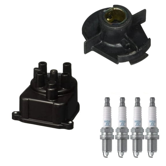 1998-2002 for Honda Accord 2.3L 4 cyl PartsDrive OEM Tune Up Kit (With NGK V-Power Spark Plugs)
