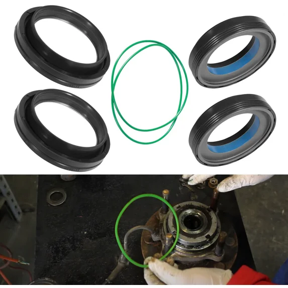 1998-2004 Ford Excursion F250 F350 Front Axle Seal and Thrust Washer ...