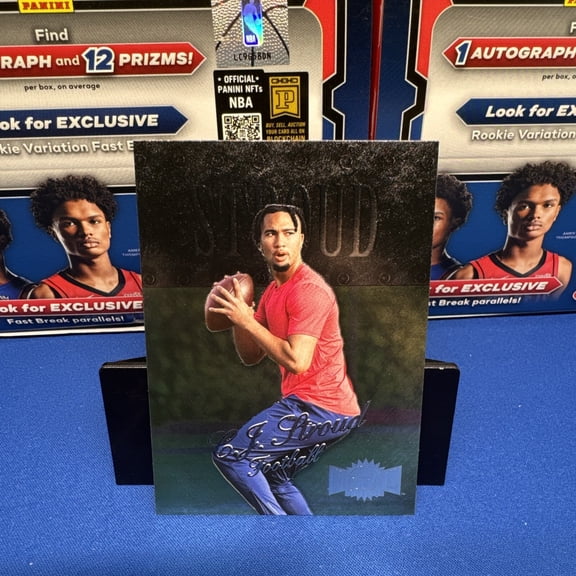 1998 2023 Skybox Metal Universe Champions C. J. Stroud #62 Retro Rookie Insert