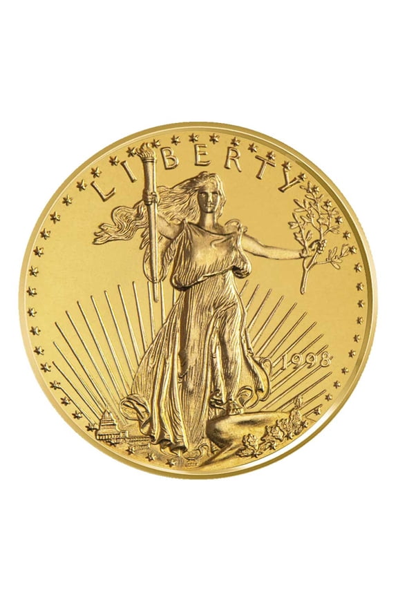 1998 $5 American Gold Eagle 1/10 oz Brilliant Uncirculated