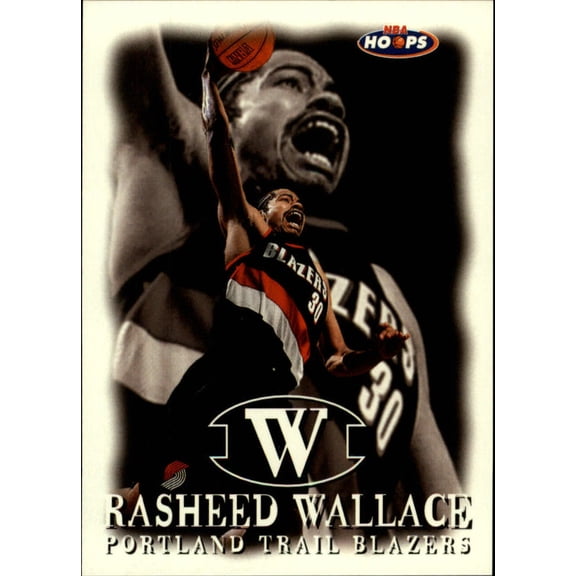 1998-99 Hoops #139 Rasheed Wallace NBA Basketball Trading Card