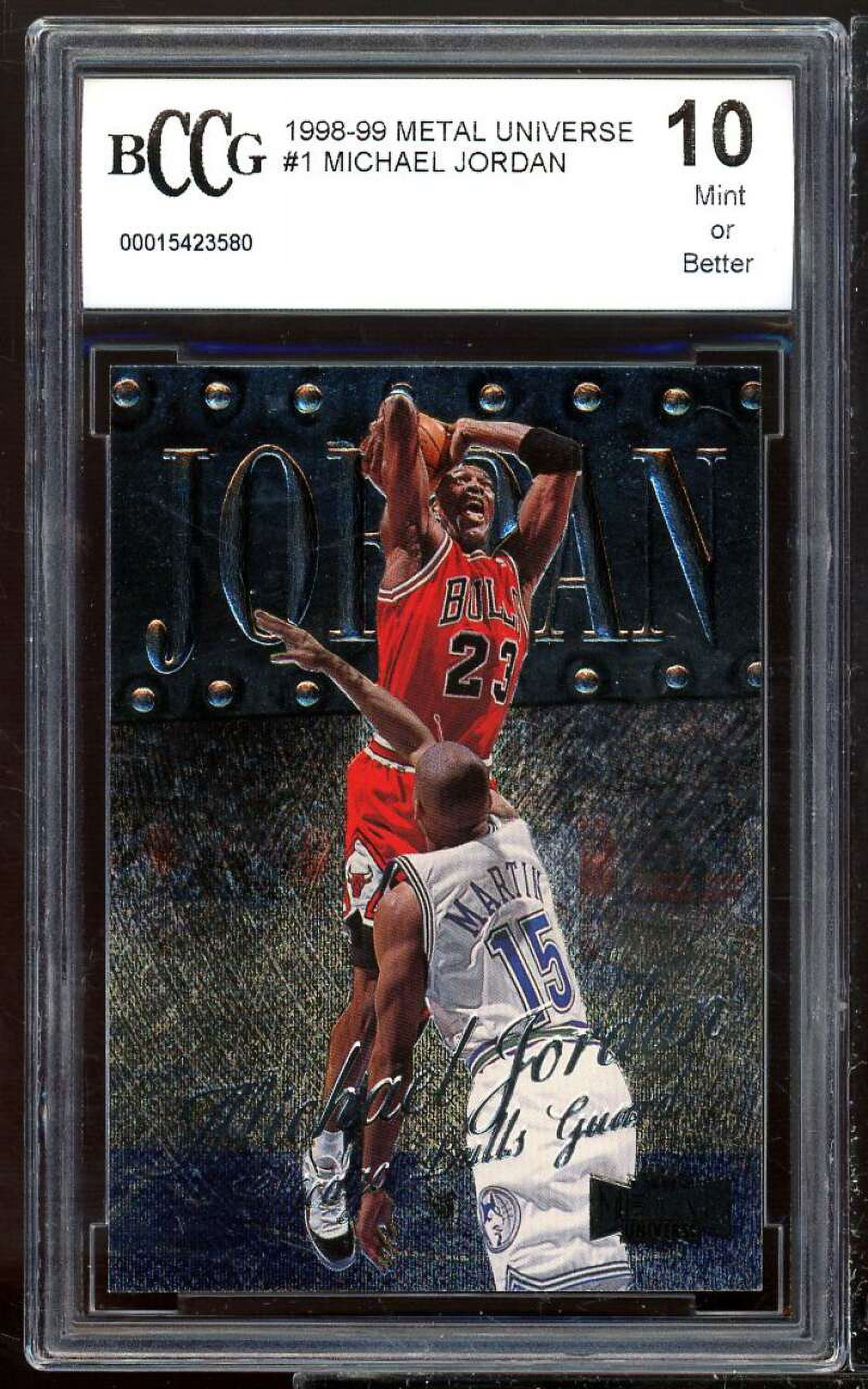 1998-99 Metal Universe #1 Michael Jordan Card BCCG Denmark | Ubuy