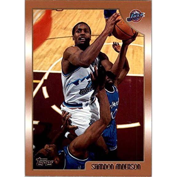 1998-99 Topps #172 Shandon Anderson NBA Basketball Trading Card