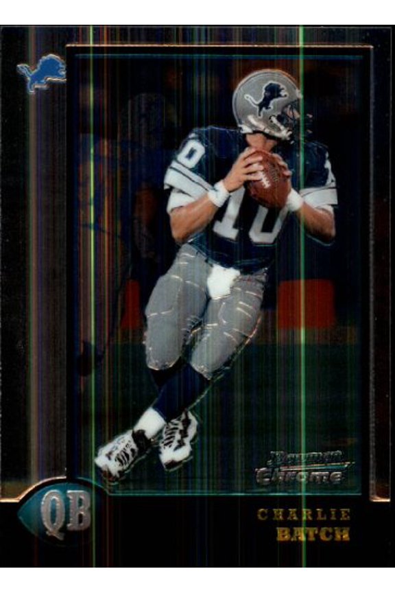 1998 Bowman Chrome #206 Charlie Batch RC NFL Football Trading Card