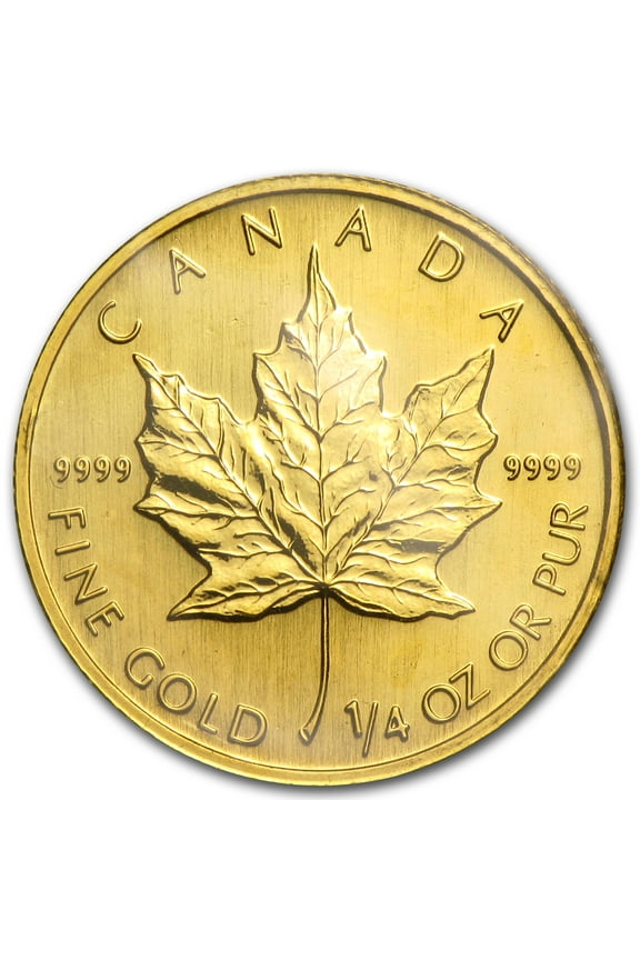 1998 Canada 1/4 oz Gold Maple Leaf BU