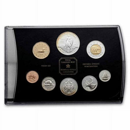 1998 Canada 8-Coin Silver Proof Set (RCMP 125th Anniversary)