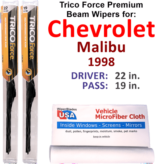 1998 Chevrolet Malibu Performance Beam Wipers (Set of 2)