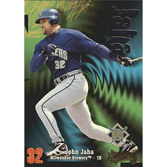 1998 Circa Thunder #62 John Jaha MLB Baseball Trading Card