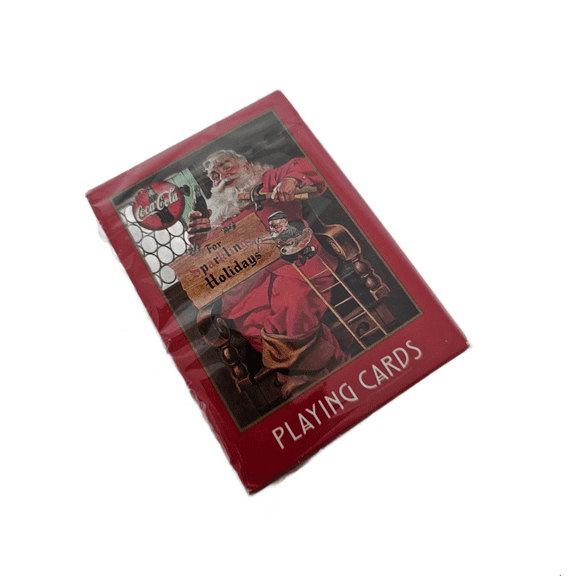 1998 Coca-Cola Sundblom Santa Playing Cards