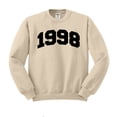 thumbnail image 1 of 1998 College Style Sweatshirt Unisex X-Large Sand, 1 of 5
