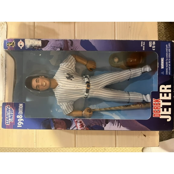 1998 Derek Jeter Starting Lineup 12 Inch Doll