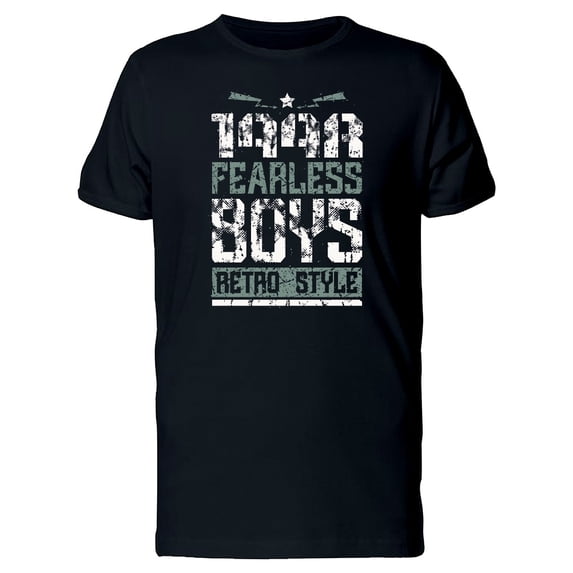 1998 Fearless Boys Retro Style Tee Men's -Image by Shutterstock