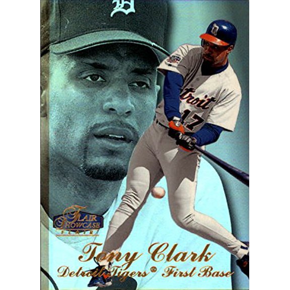1998 Flair Showcase Row 3 #22 Tony Clark MLB Baseball Trading Card