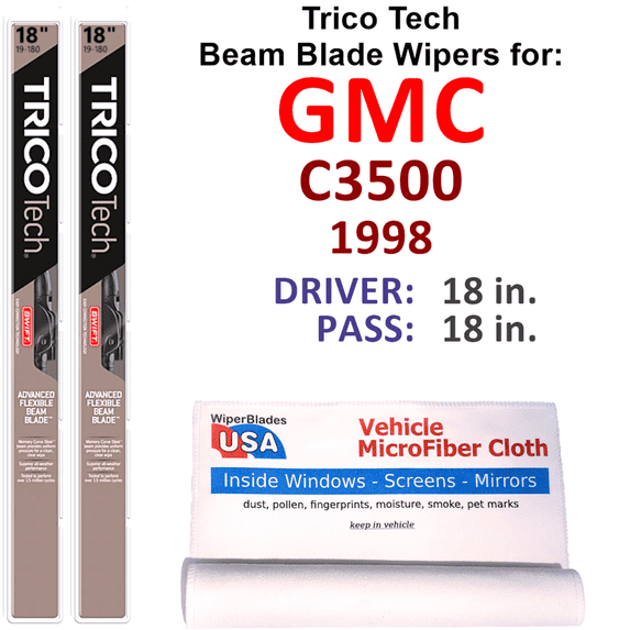 1998 GMC C3500 Beam Blade Wipers (Set of 2)