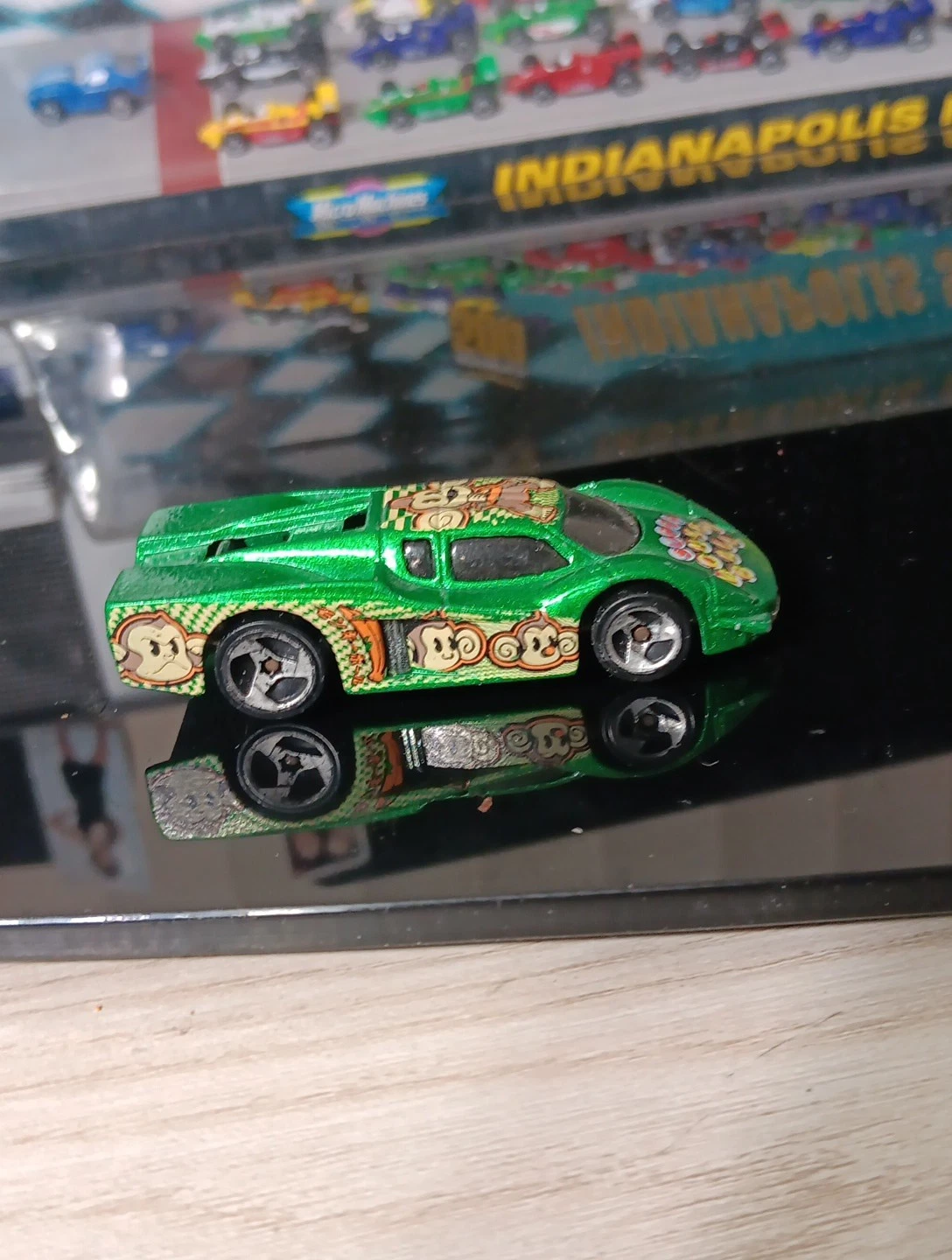 1998 Hot Wheels GT Racer Super Monkey Ball 1:64 Diecast Car