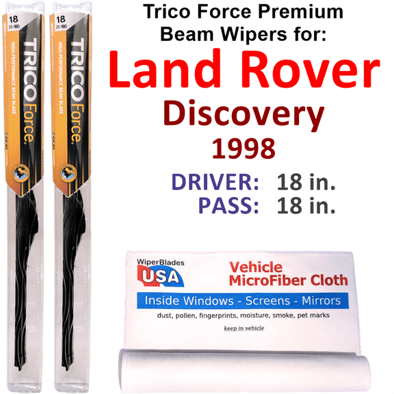 1998 Land Rover Discovery Performance Beam Wipers (Set of 2)