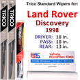 thumbnail image 1 of 1998 Land Rover Discovery Wiper Blades (Set of 3) w/Rear Wiper, 1 of 3