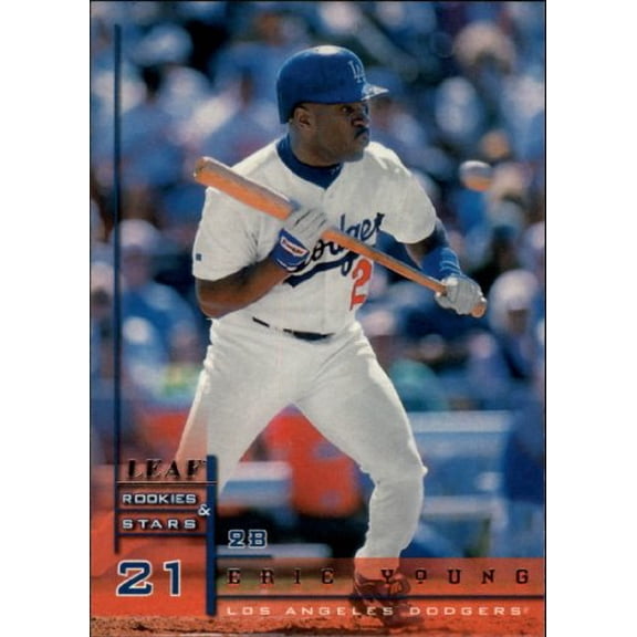 1998 Leaf Rookies and Stars #98 Eric Young MLB Baseball Trading Card