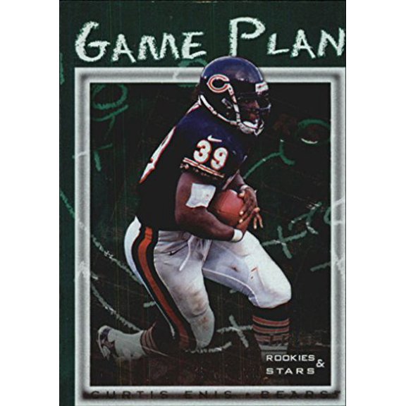 1998 Leaf Rookies and Stars Game Plan #18 Curtis Enis /5000 NFL Football Trading Card